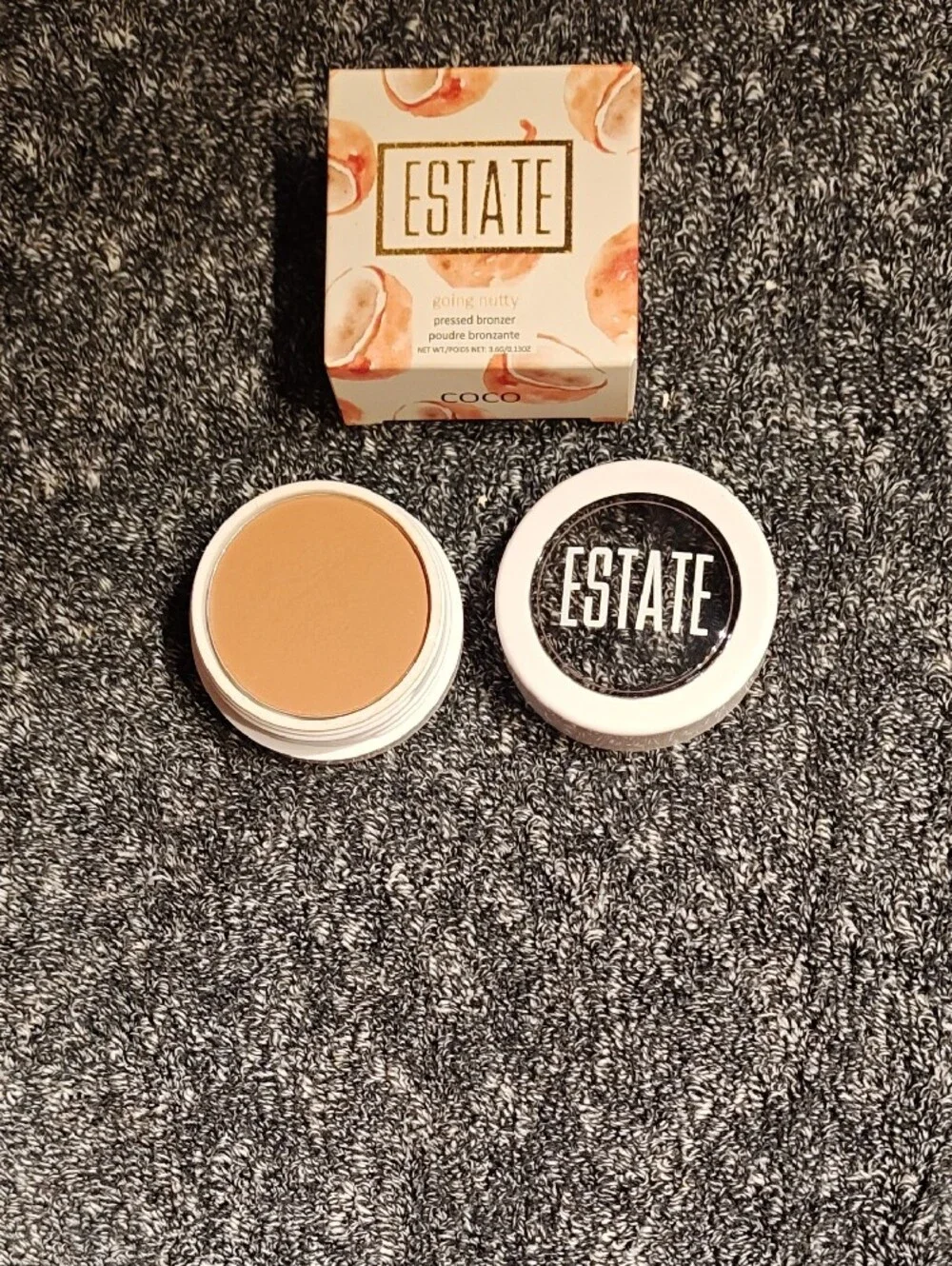 Estate Going Nutty Pressed Bronzer - Warm Tan